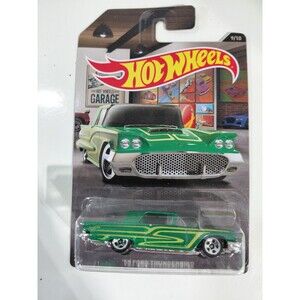 NIP Hot Wheels Garage 1:64 Die Cast 1958 Ford Thunderbird Coupe Classic Car